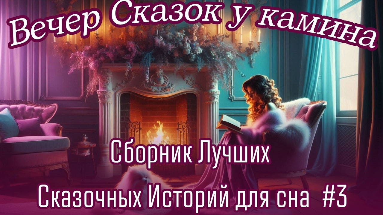 🔥Вечер Сказок у камина | Сборник Сказок #3 | Лучшие сказки мира |💤Сказки на ночь для глубокого сна💤