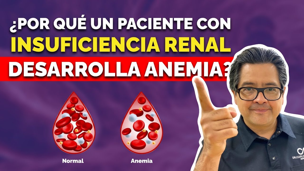 ¿Porqué un paciente con INSUFICIENCIA RENAL desarrolla ANEMIA? 😥