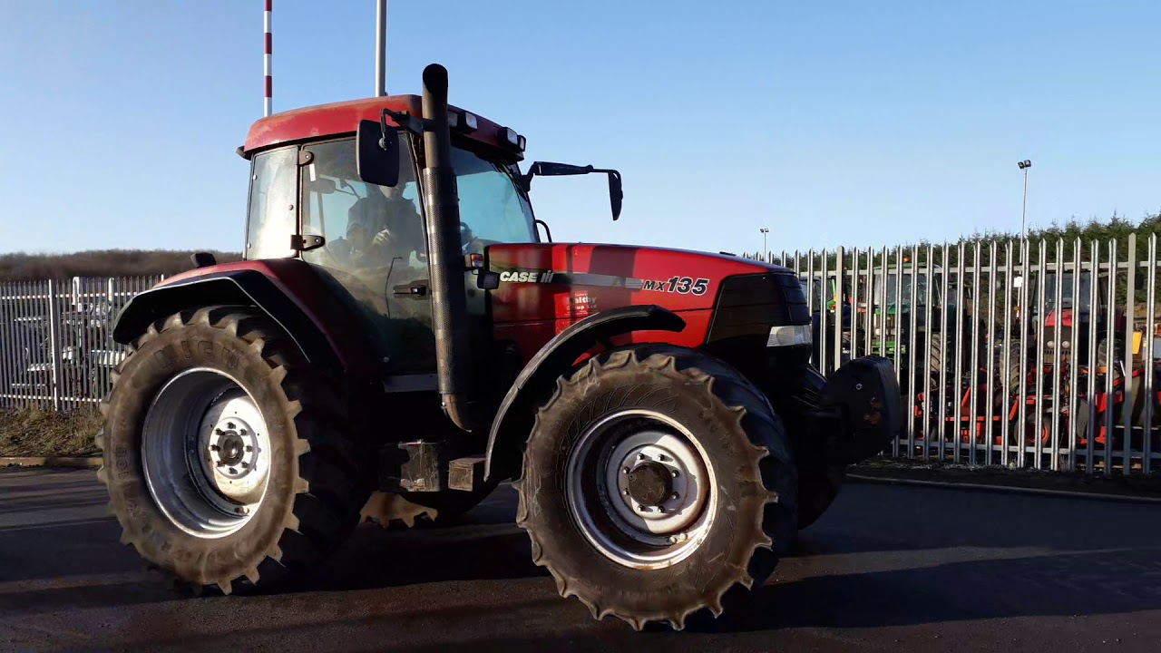 Case maxxum mx135 tractor 23 January 2021