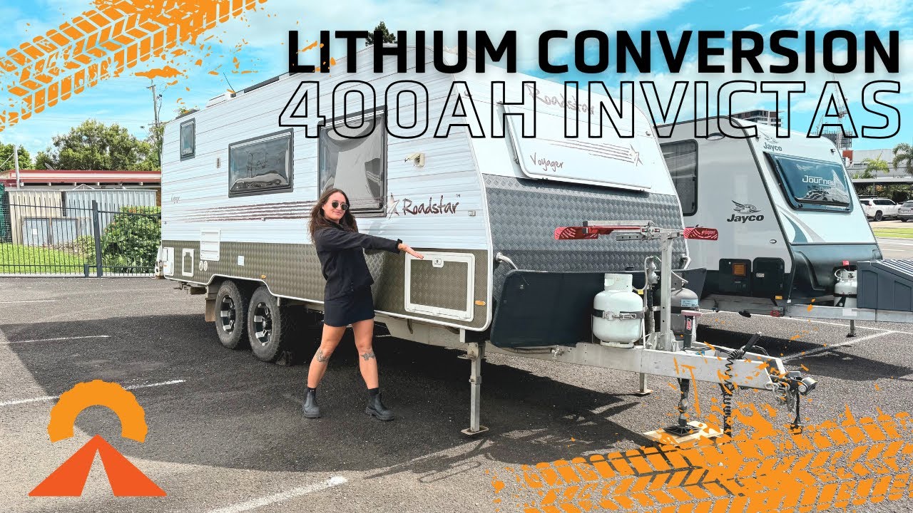 Budget Friendly Lithium Caravan Upgrade! Off-Grid Power!