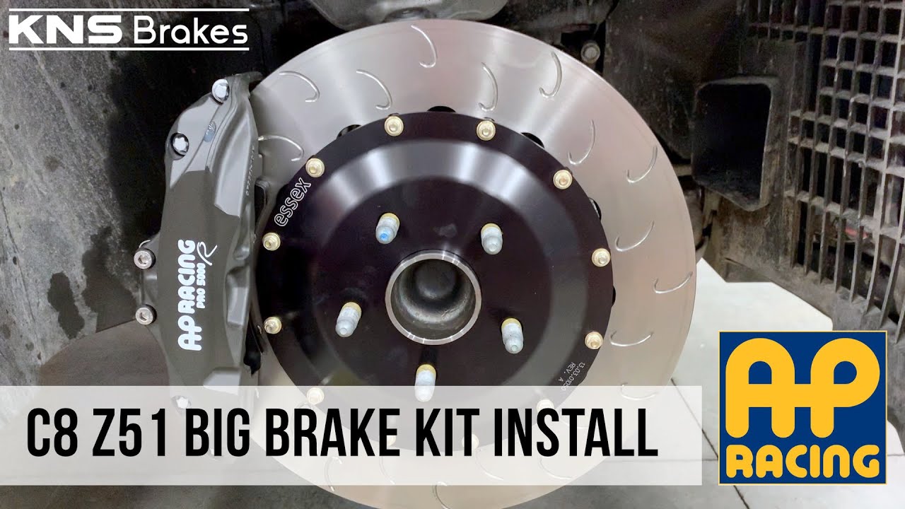 2020 Corvette C8 Z51 - AP Racing Big Brake Kit install