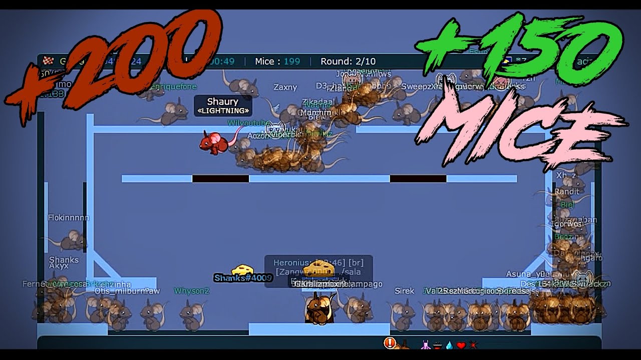 Transformice - Brkrmn (+150/200 MICE [NASA]) Racing Gameplay #102