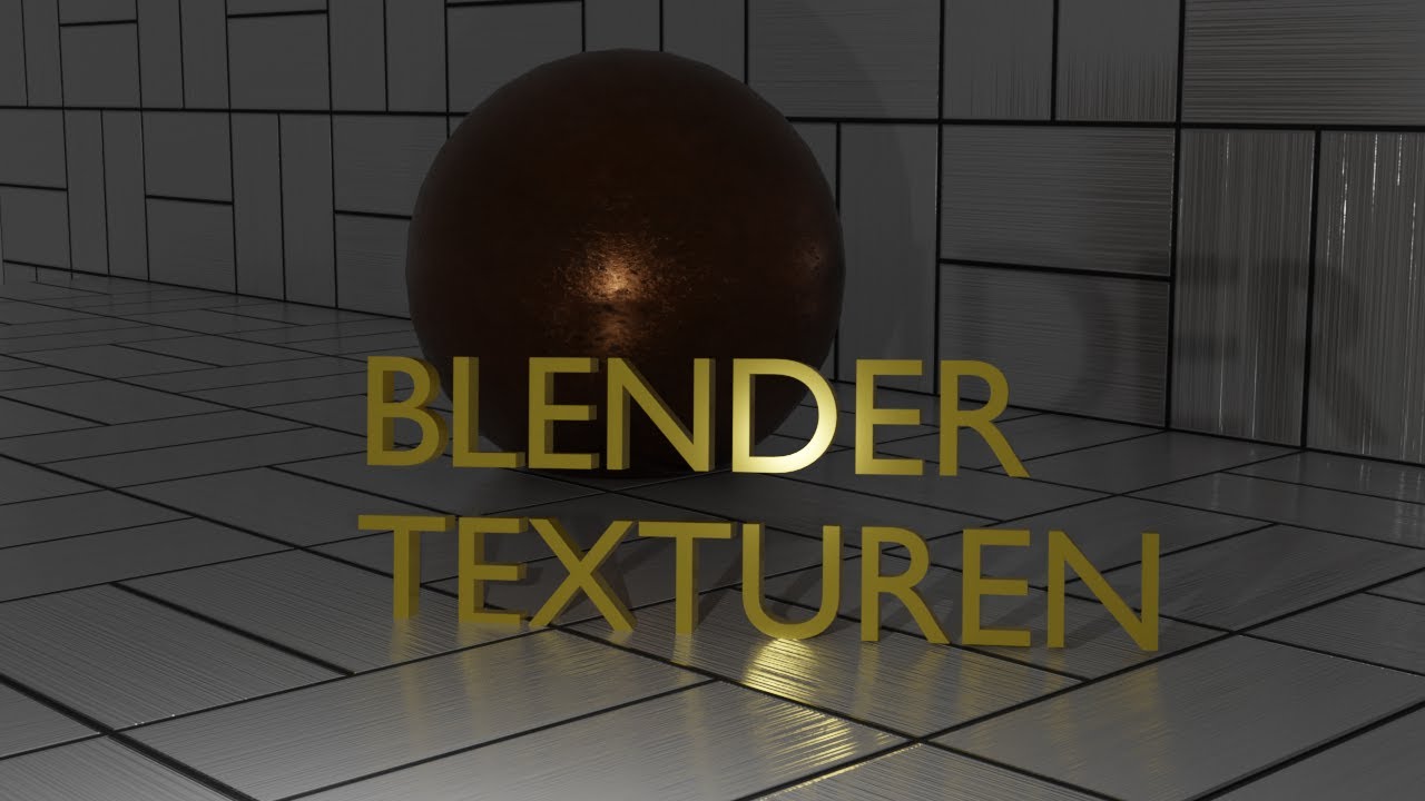 Texturen schnell erstellt | Blender für Einsteiger