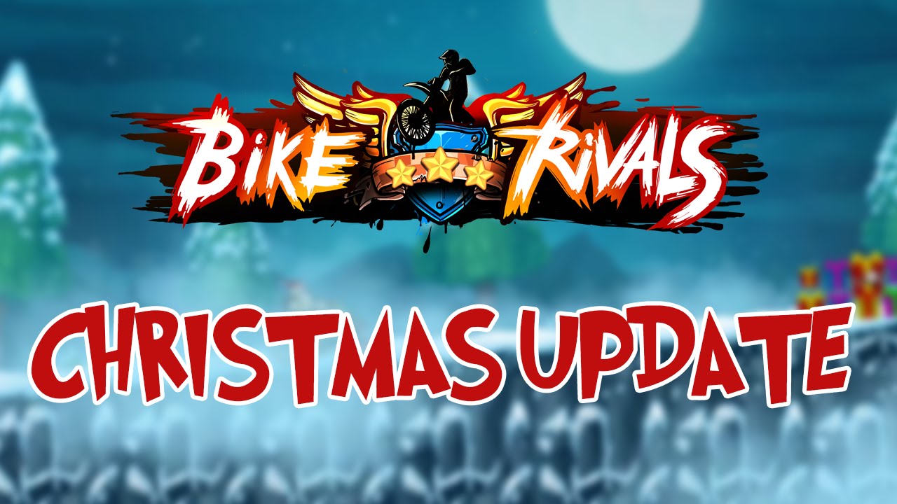 Bike Rivals: Christmas update trailer - iOS and Android gameplay