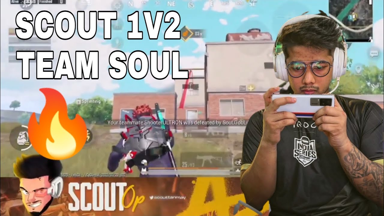 Scout 1V2 Team Soul🔥 | Soul Vs TxSpark