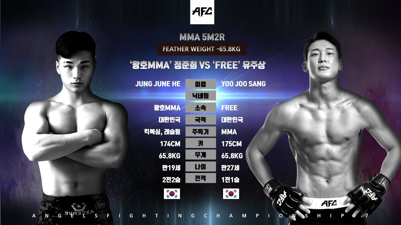 [AFC17] 4경기 정준희 VS 유주상
