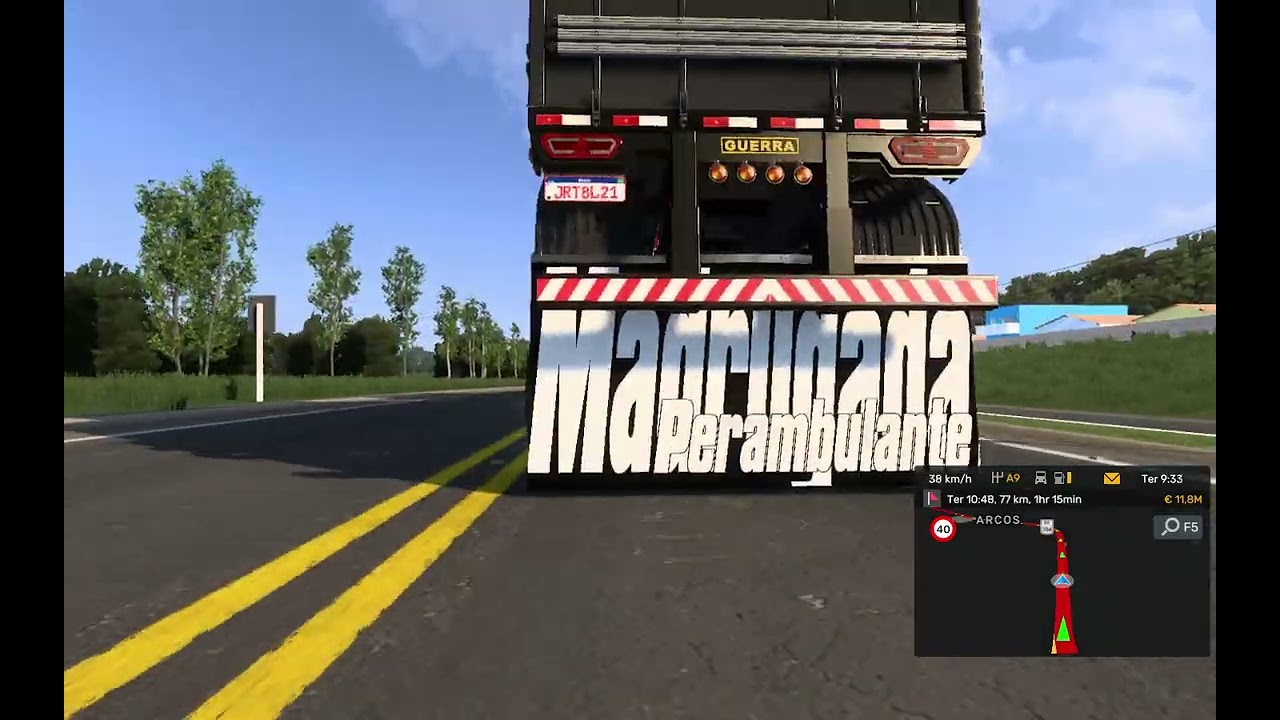 Viajem Atrapalhada Utrapassagens Perigosas E Erro No Local kk@ Ets2 1.57