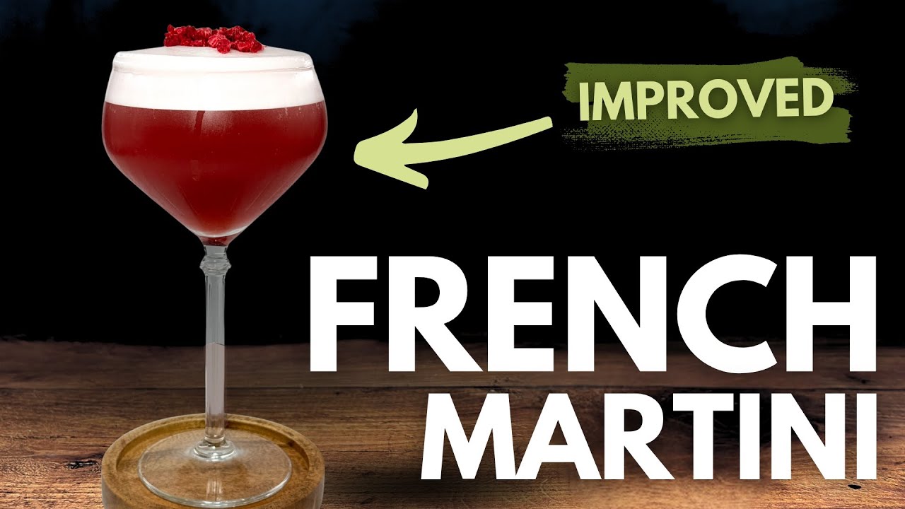 How to make your FRENCH MARTINI taste better!