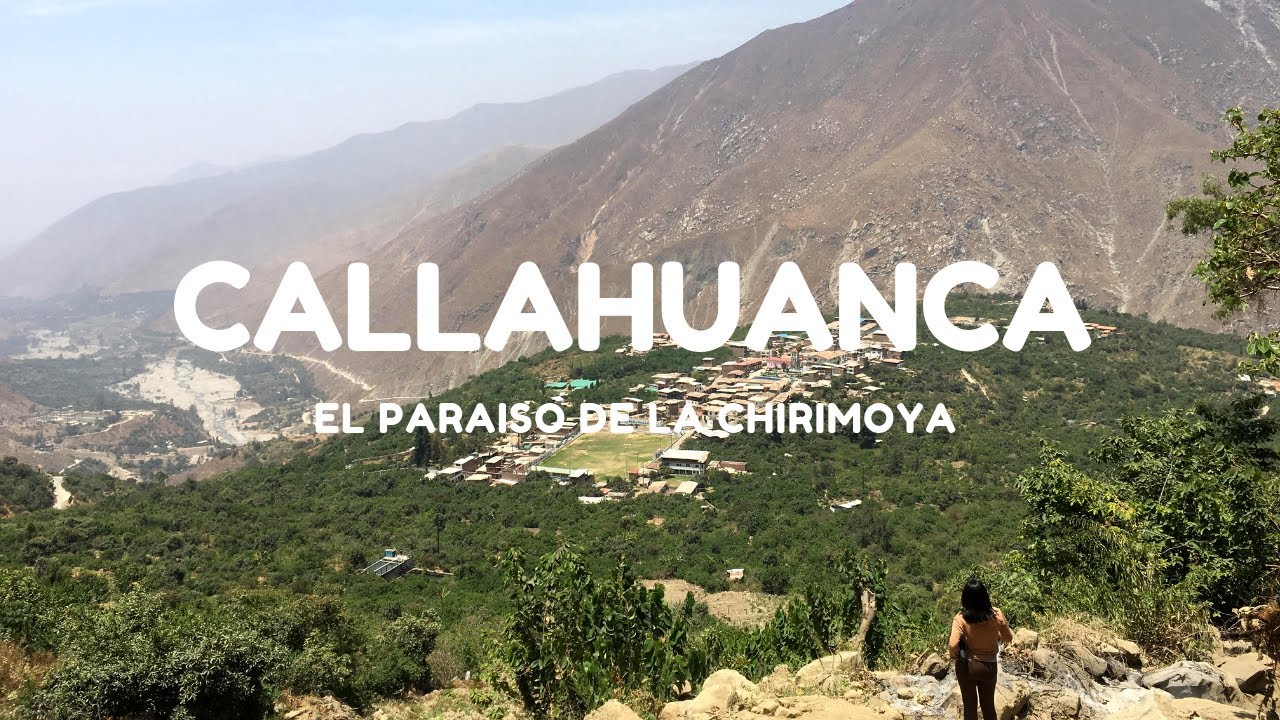 El  PARAÍSO de las CHIRIMOYAS | CALLAHUANCA