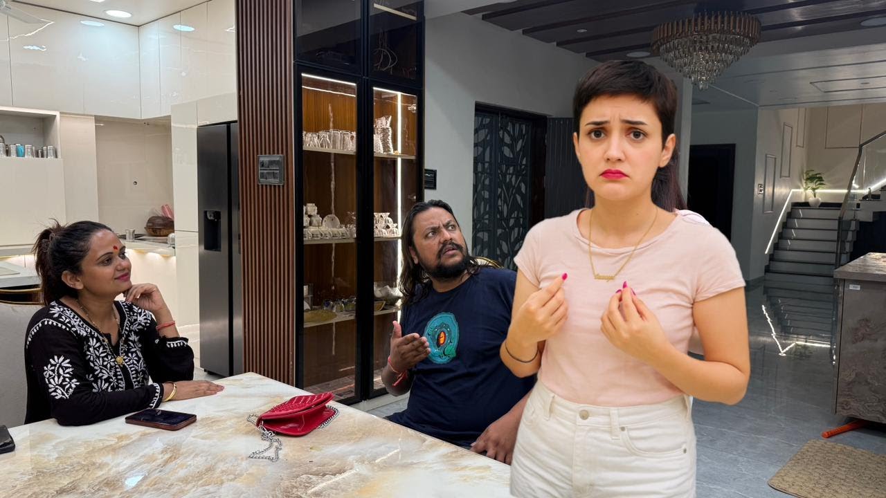 Diwali se pehle Hair Color and Hair Cut kar liya 😡 Papa ne bahut chillaya