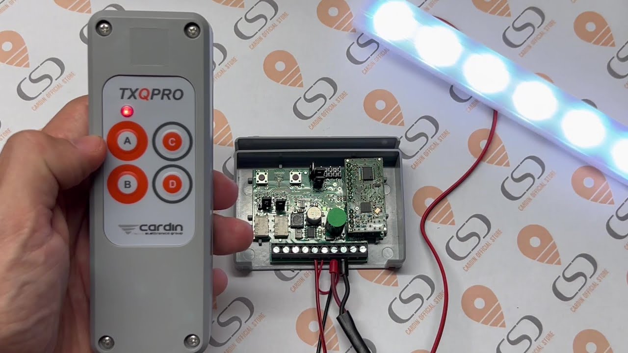TXQPRO504BD Radiocomandi industriali bidirezionali S504 - Cardin Elettronica
