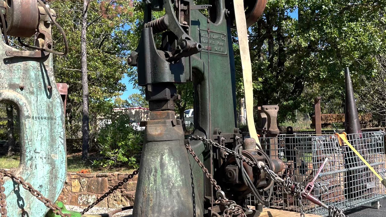 100 Pound little giant power hammer!!