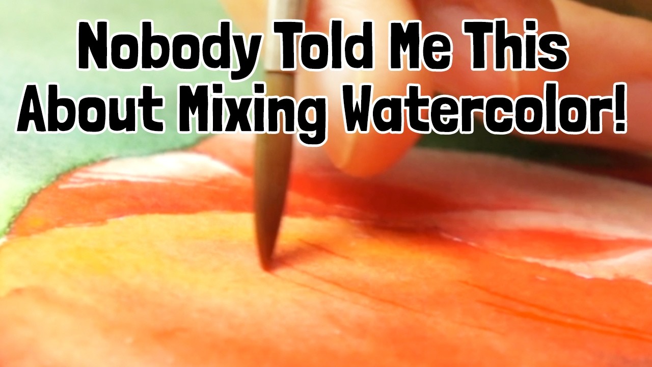 Whoa. Why Didn’t Anyone Tell Me This About Mixing Watercolors?