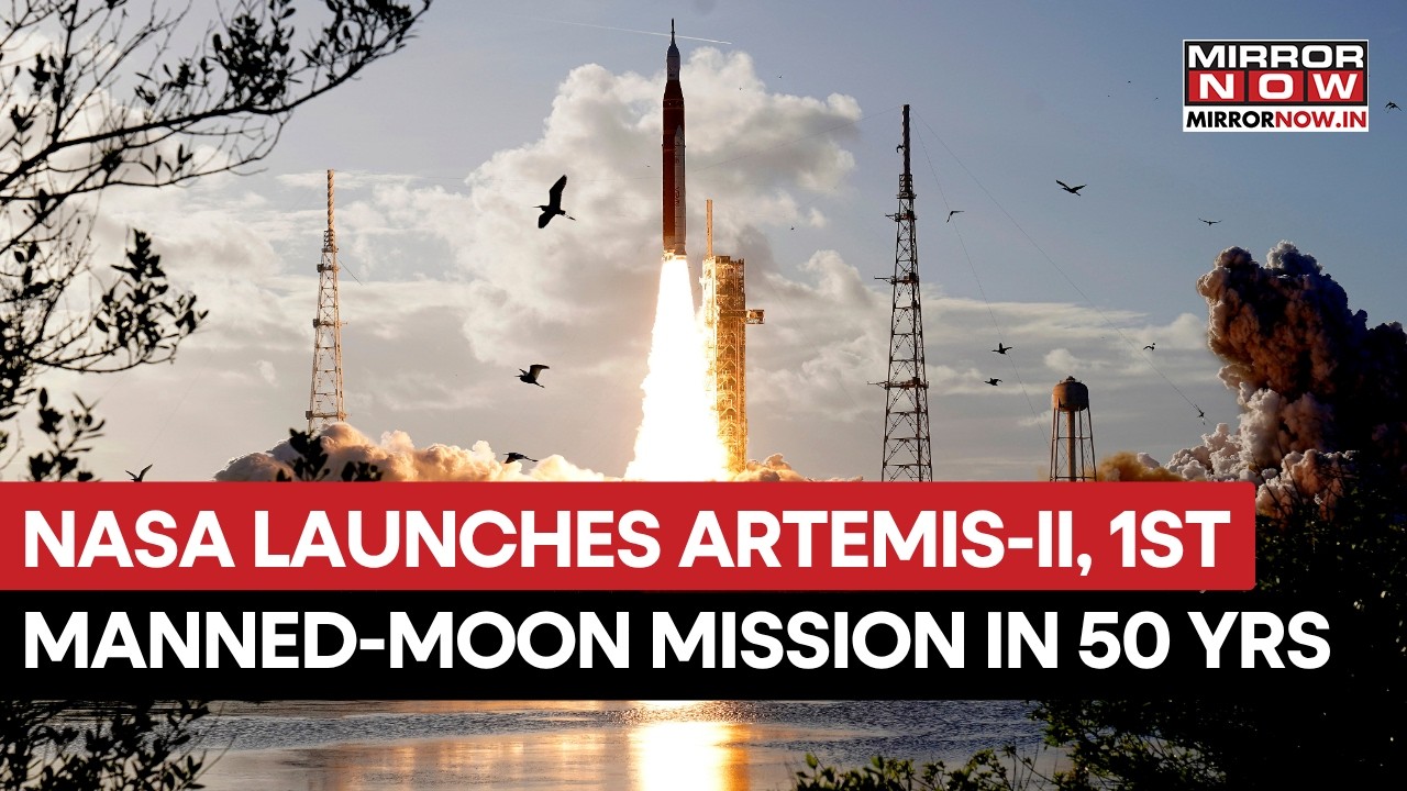 Старт миссии &laquo;Артемис-II&raquo;: НАСА запускает первую пилотируемую миссию на Луну за 50 лет, 4 астрона...