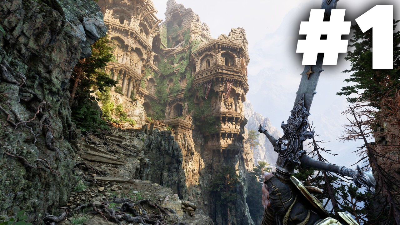 Fatekeeper: Прохождение, часть 1 &mdash; SKYRIM + DARK SOULS (RTX 5090)