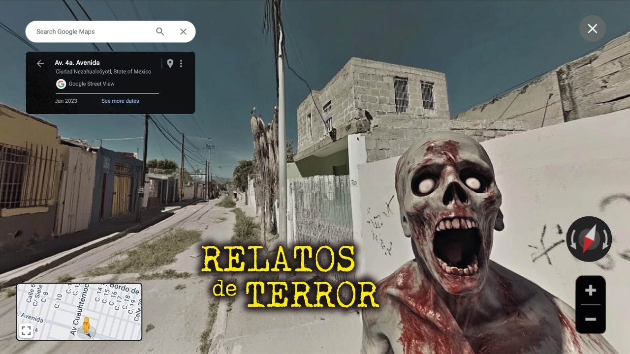 RELATOS DE TERROR DE GOOGLE MAPS | 4 HISTORIAS