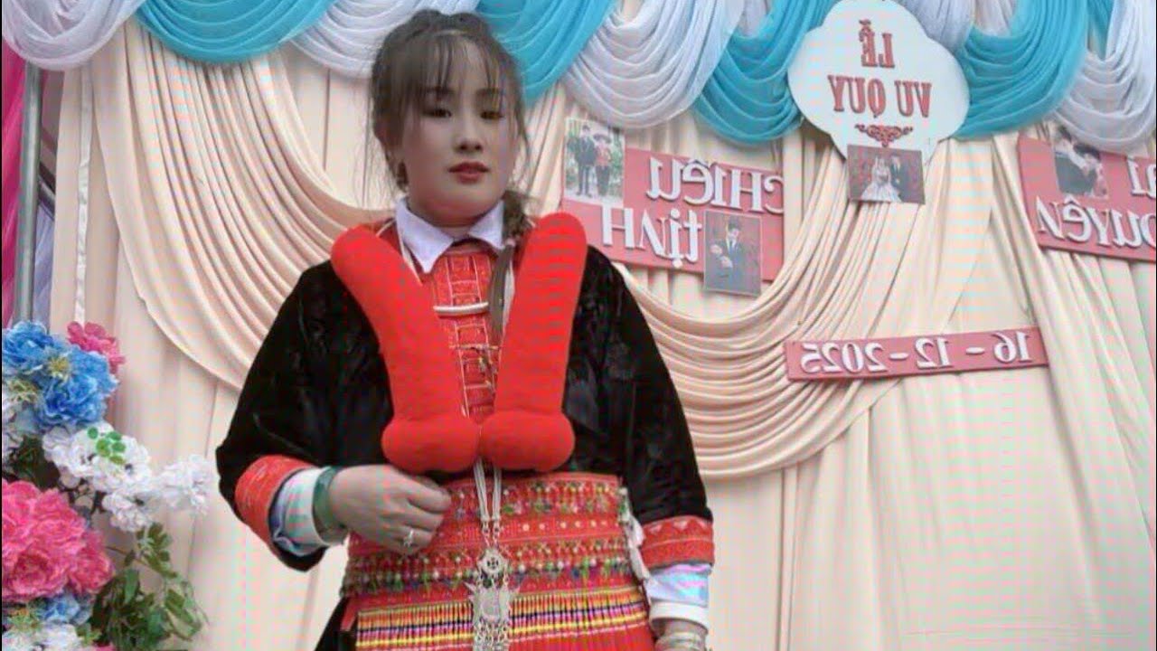 át tiếng  dao đỏ -iu miền zung -người dao đỏ- dân tộc dao đỏ- Pá dung - trang phục