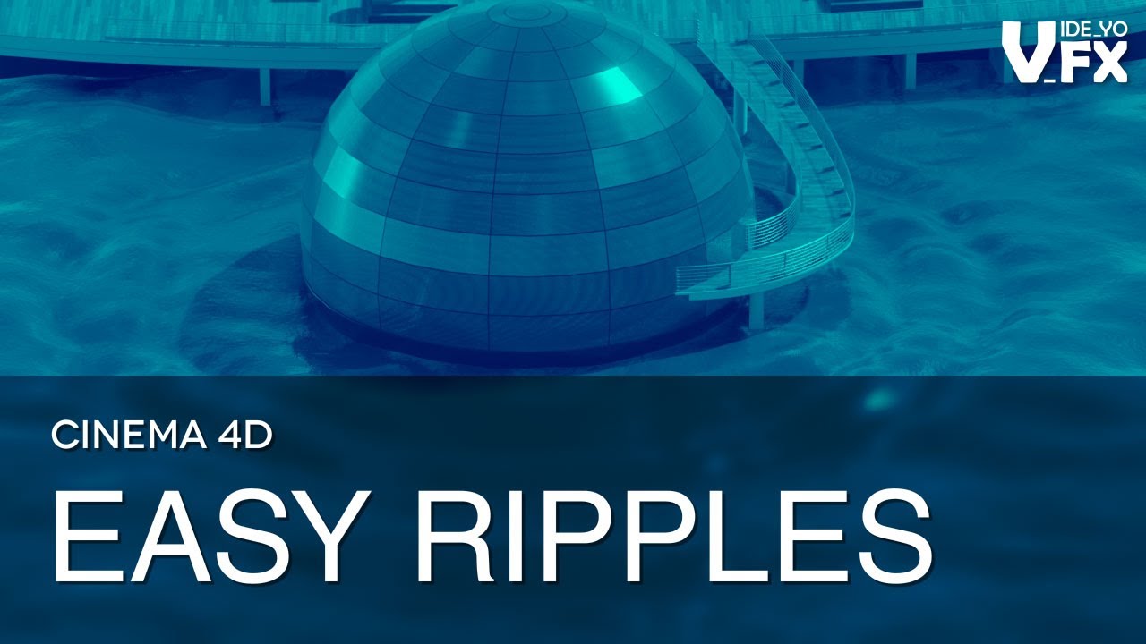 Create Easy Ripples with Deformers Only [C4D Tutorial]