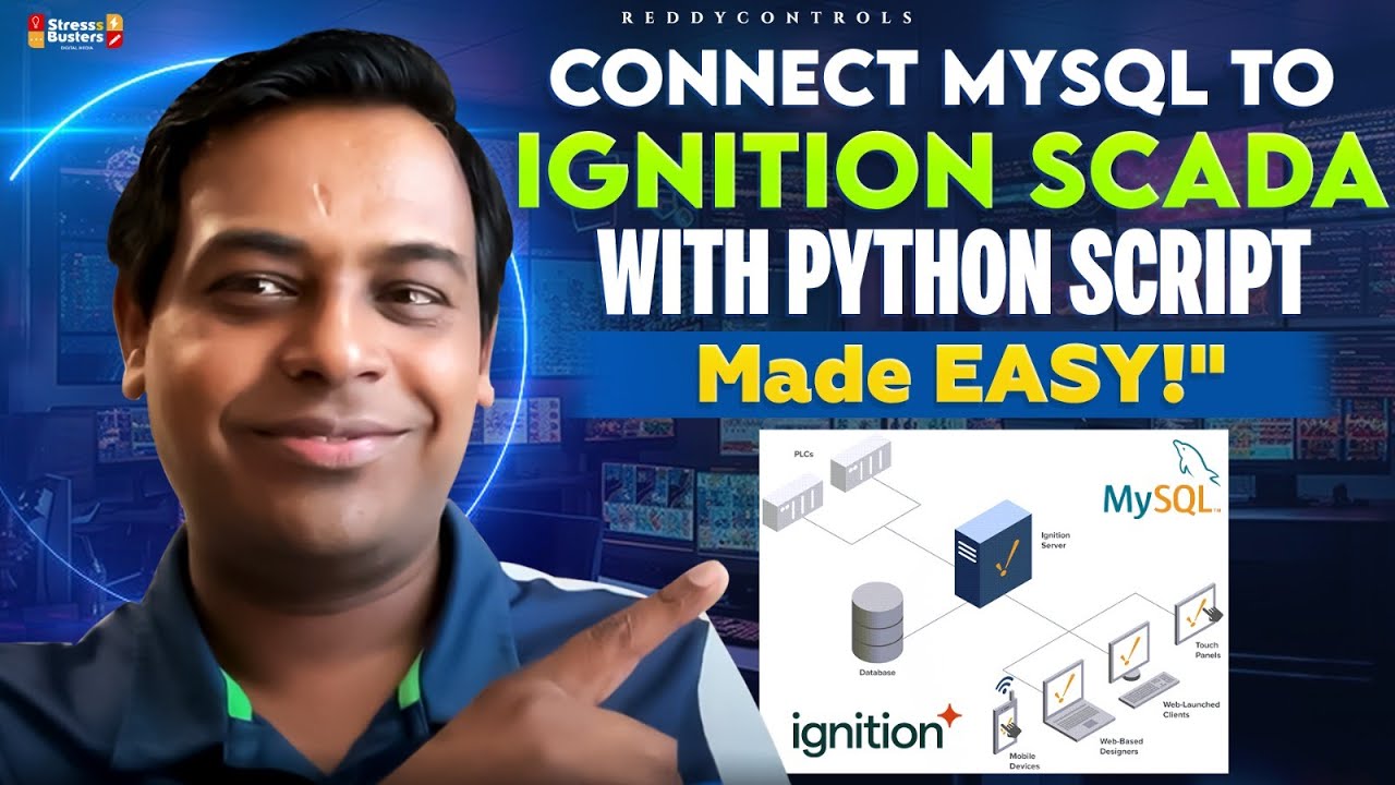 Connect MYSQL to Ignition SCADA with Python Script Made EASY! |Stressbusters