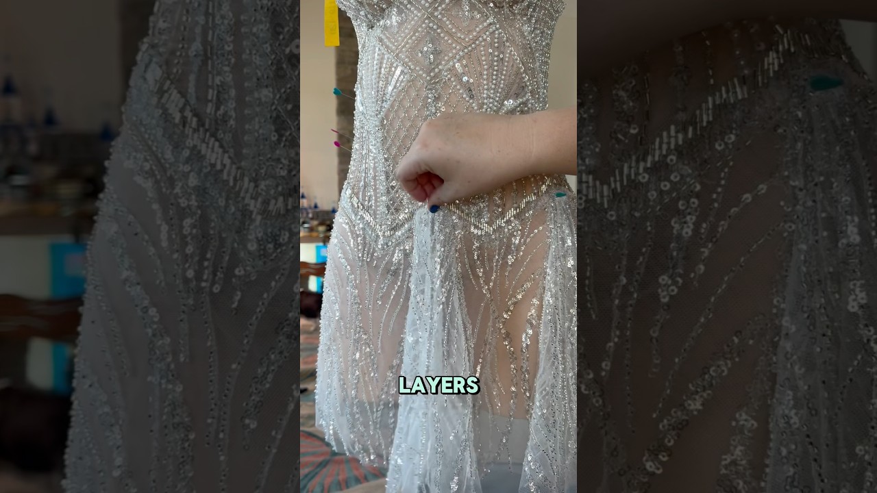 I MADE my sisters wedding dress (and she loved it!) #weddingdress