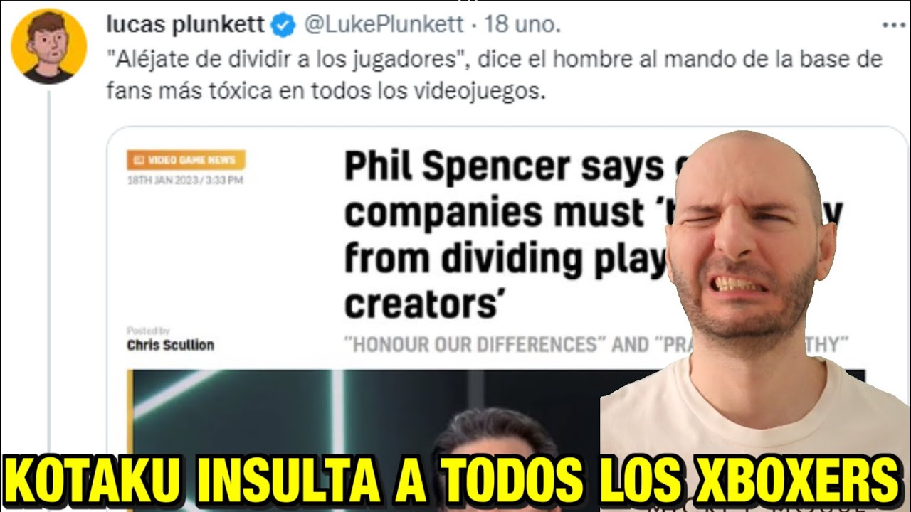 KOTAKU INSULTA A PHIL SPENCER Y A TODA LA COMUNIDAD DE XBOX - Sasel - sony - playstation - espa&ntilde;ol