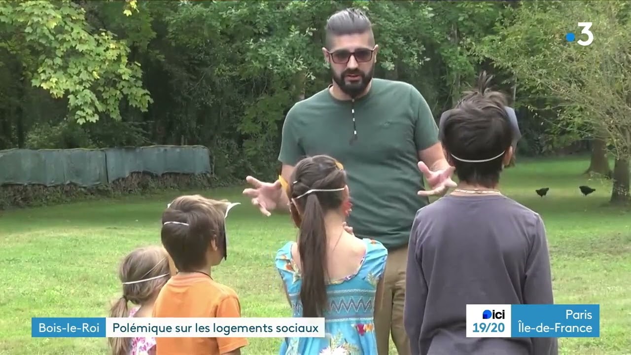 Bois le Roi reportage France 3 JT 19 20 du 07 oct 2024