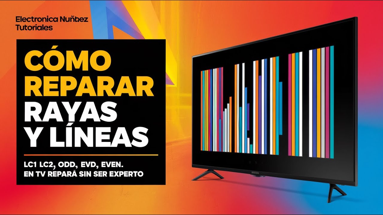👉 VGH ODD LEVEL shifter bypass  RESOLVER FALLA DE LINEAS Y FRANJAS DE COLORES ELECTRONICA NUNEZ