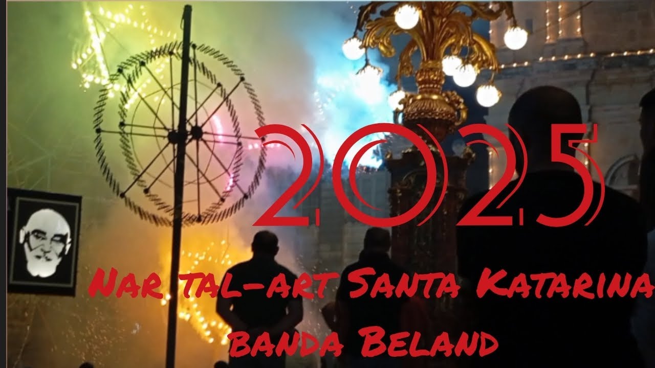 Nar tal-art Santa Katarina banda Beland/St Catherine Beland ground fireworks 2025