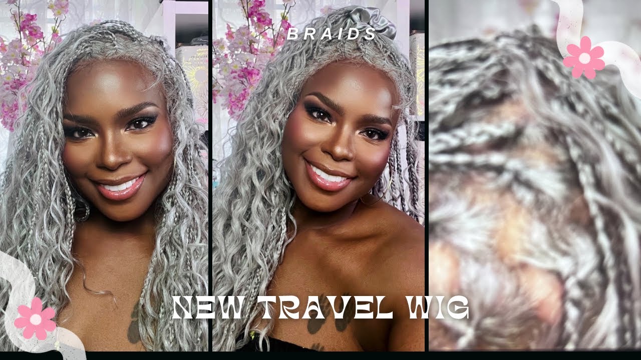NEW BRAIDED TRAVEL WIG 