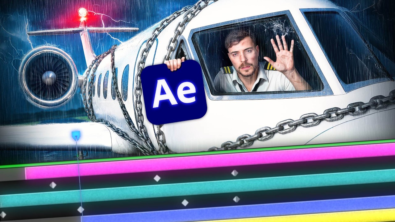 How To Edit Like Mr Beast In After Effects | 5 MORE EASY EFFECTS