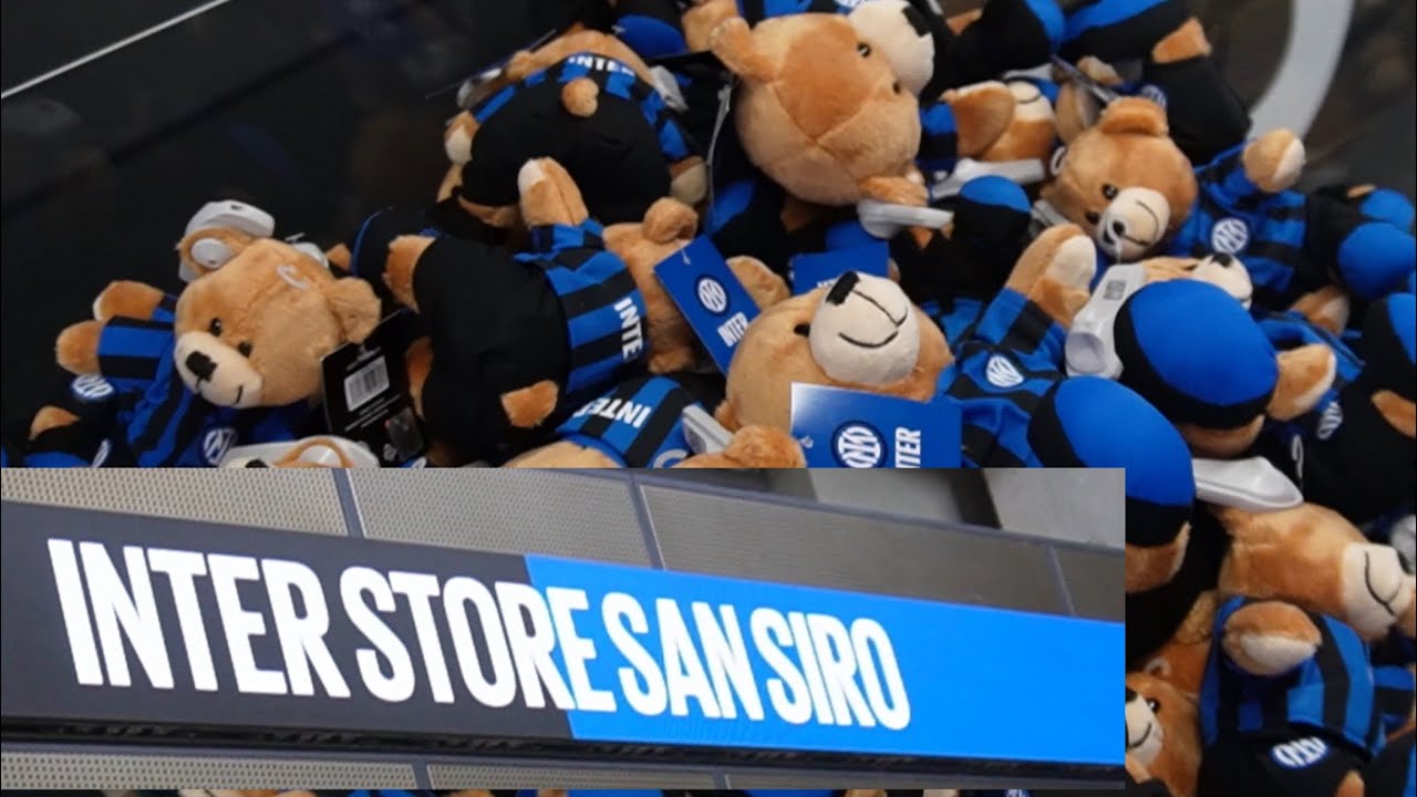 Inter Milan & AC Milan Store ⚽️ - San Siro Stadium, Milan - Italy🇮🇹 #intermilan #acmilan #sansiro