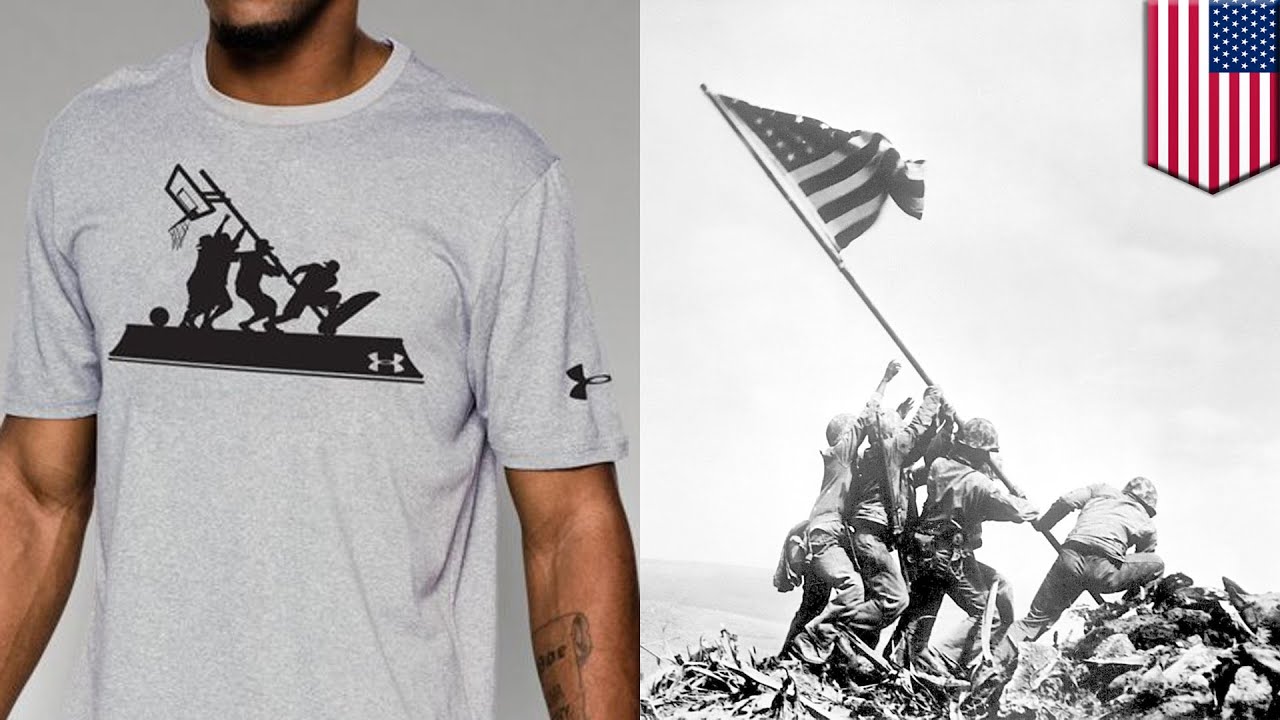 Band of Ballers: Under Armour pulls Battle of Iwo Jima inspired shirt after public outcry - TomoNews