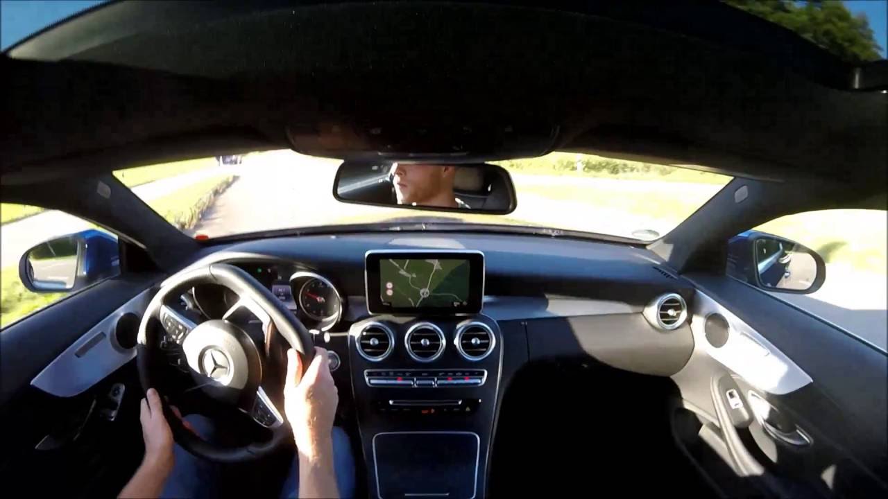 Mercedes C400 Coupe Innenraum Sound