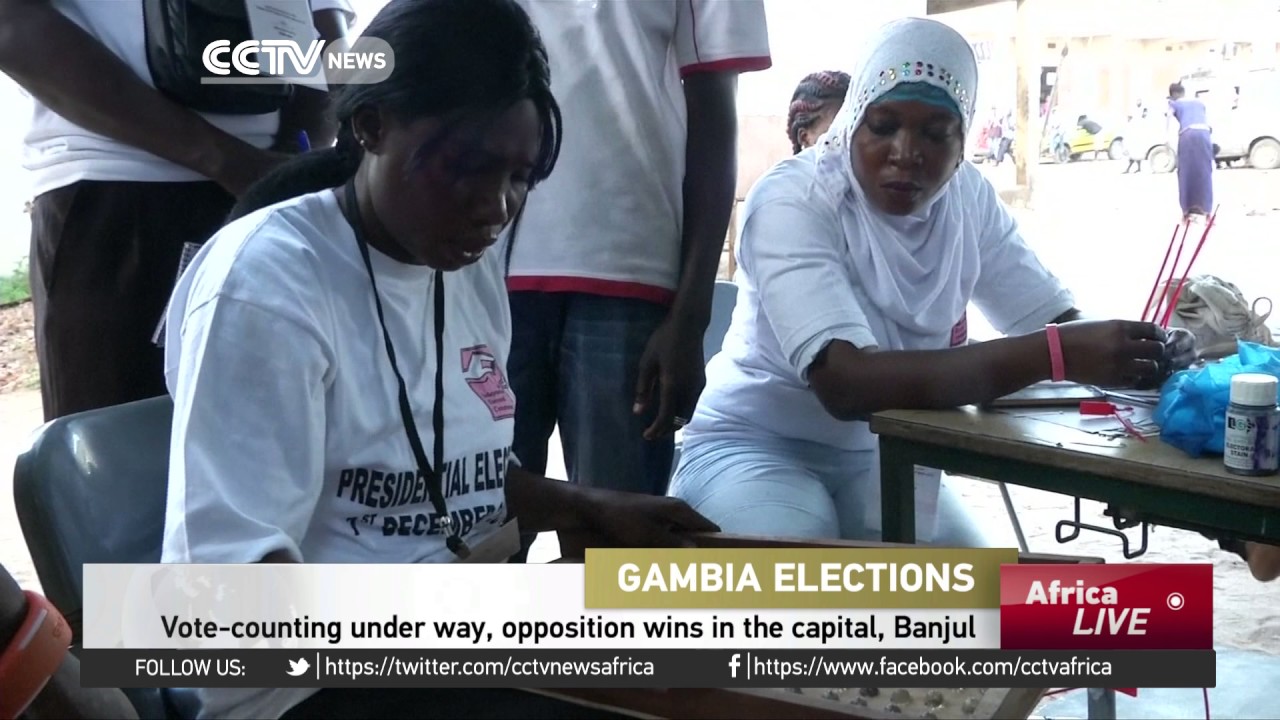 Vote-counting under way in Gambia, opposition wins in the capital, Banjul