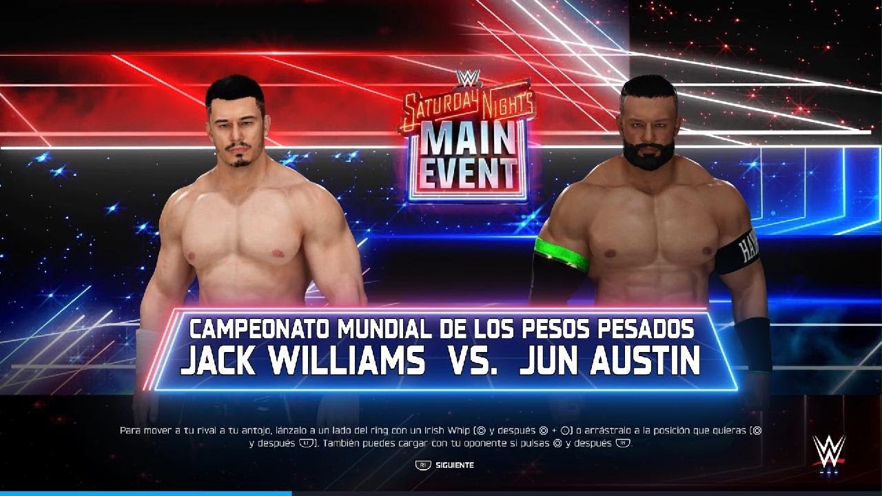 Jack William vs Jun Austin || Saturday nights main event