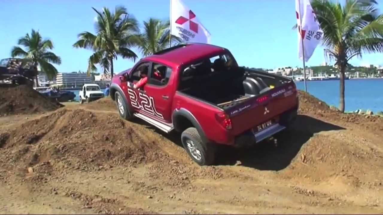 Mitsubishi Sportero 4X4 New Caledonia test 1