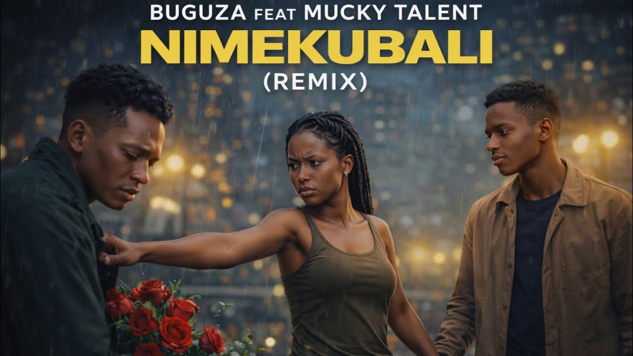 Buguza Feat Mucky Talent - Nimekubali Remix (Official Audio Lyrics)