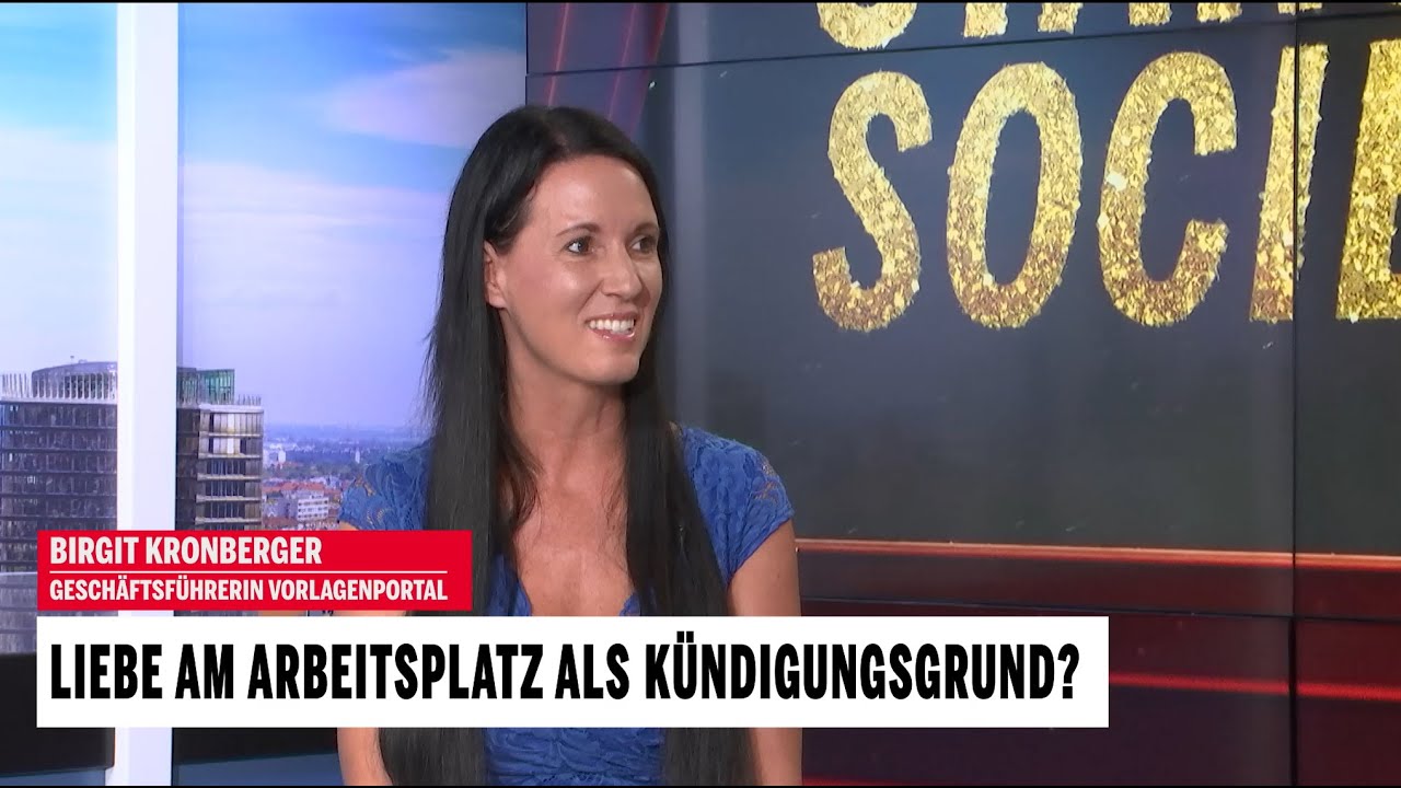 Birgit Kronberger auf oe24 TV zum Thema 
