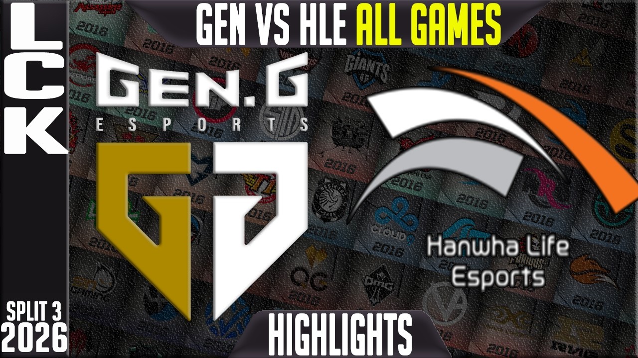 GEN vs HLE Highlights ALL GAMES | LCK Summer Playoffs 2026 | Gen.G vs Hanwha Life Esports