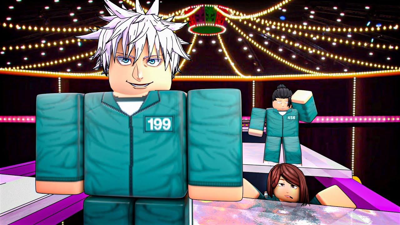 JJK Voice Actors Survive the Squid Game 2! (JJK Roblox)