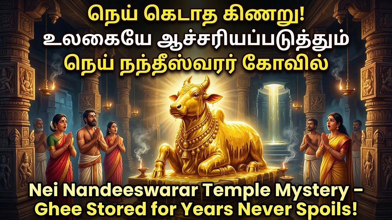 நெய் கெடாத கிணறு! உலகையே ஆச்சரியப்படுத்தும் நெய் நந்தீஸ்வரர் கோவில்