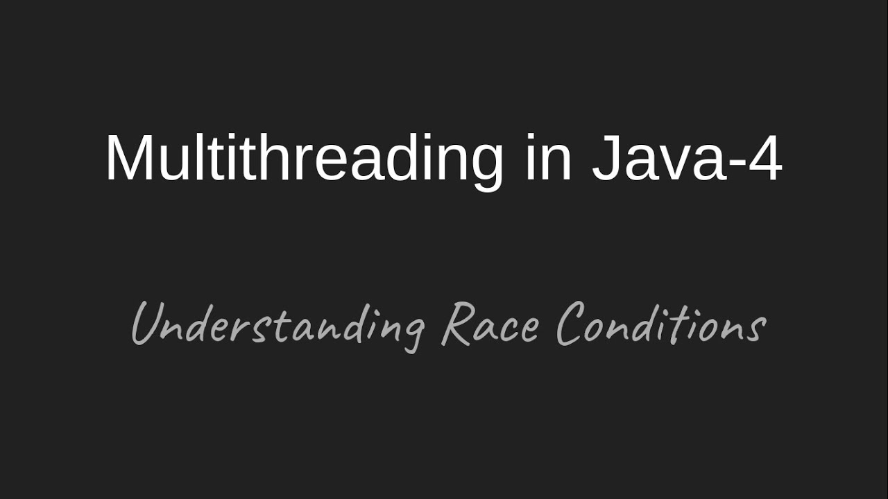 Race Conditions | How to Identify Race Conditions | Critical Sections |  Multithreading in java 4