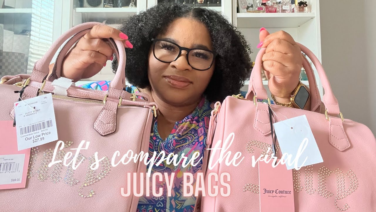 What’s the difference?? || The viral Juicy Couture bags #juicycouture