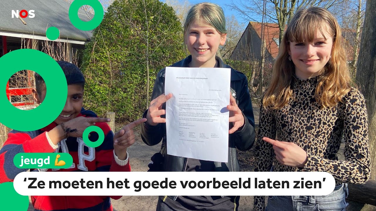 Kinderen schrijven anti-pestbrief aan volwassenen