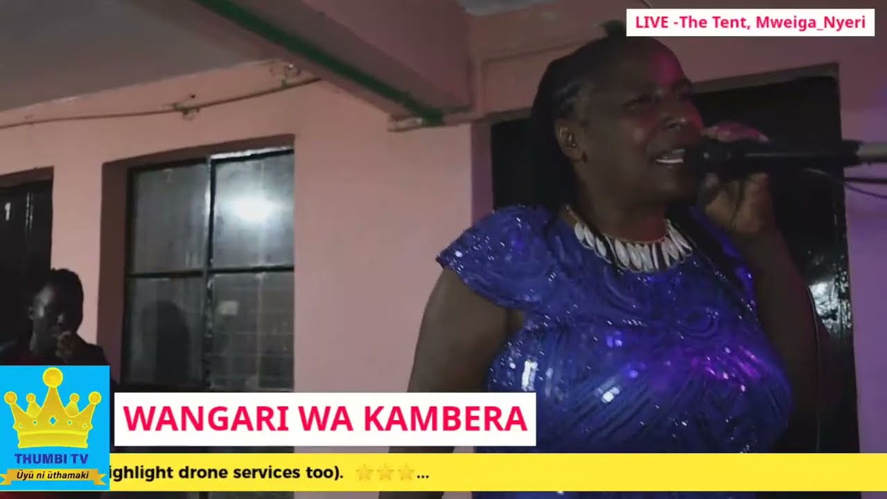 Mûgithi mwaki mwaki 🔥🔥 Live on stage- Wangari wa Kabera