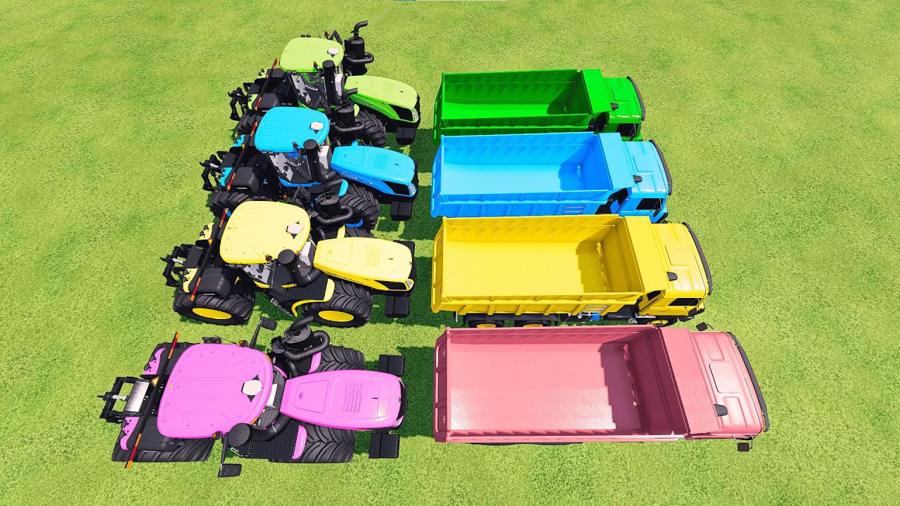 COLOR GARAGE TRUCK DRIVING – LONG DOUBLE FLATBED EXTREME CHALLENGE | MAN#fs22gameplay  #mantrucks
