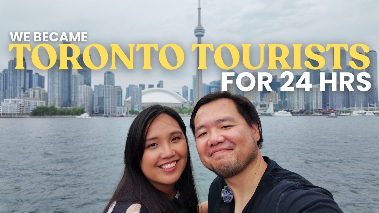 We became Toronto tourists for 24 Hours! | Casa Loma, CN Tower, Ripleys Aquarium, City Cruises, more