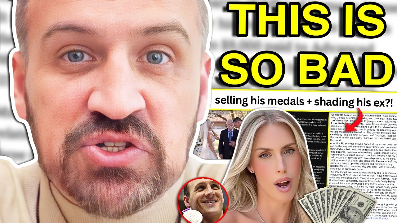 RYAN LOCHTE IS A MESS … divorce drama gets crazier