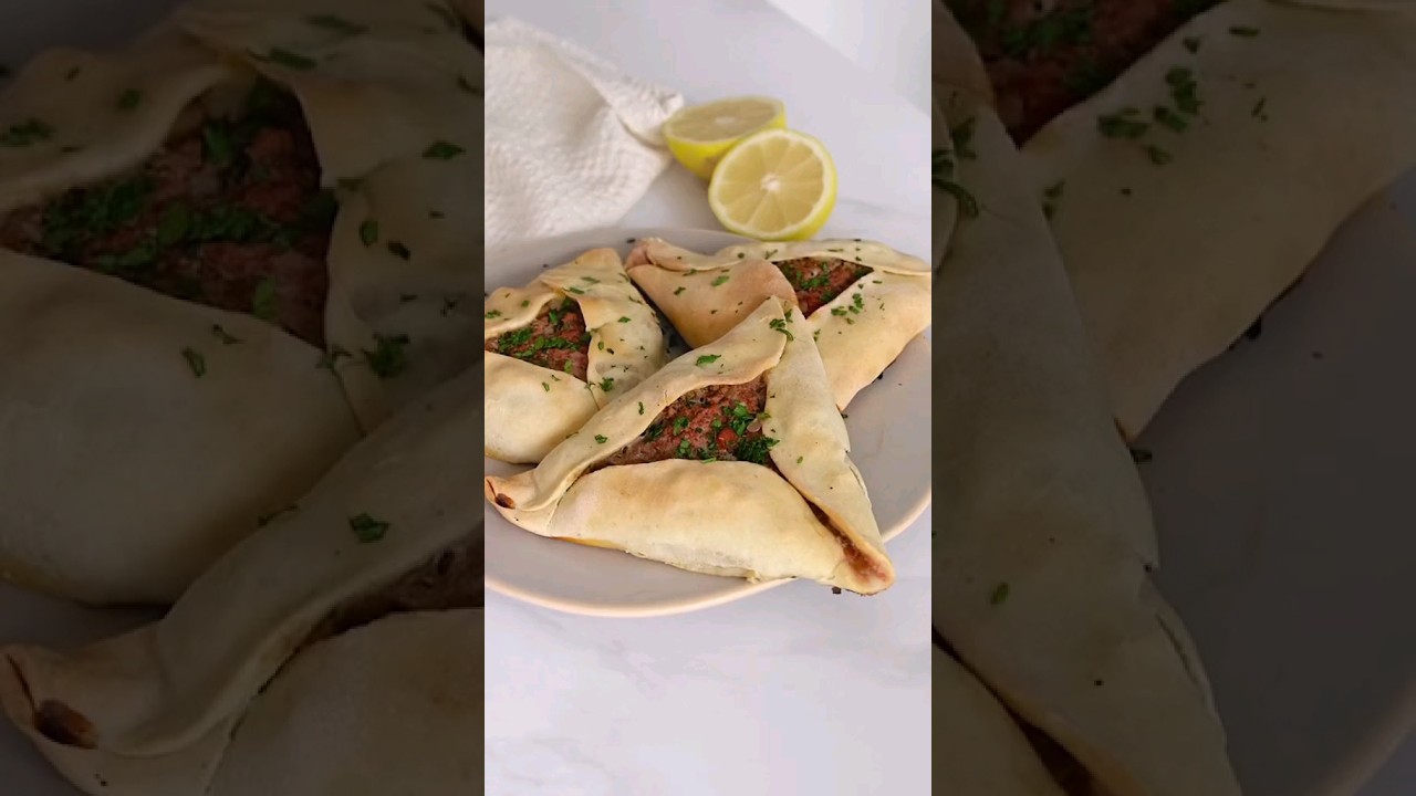 EMPANADAS &Aacute;RABES #recetasfaciles #empanadas #empanadadecarne #receta