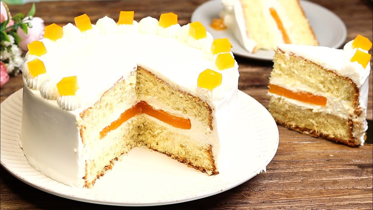 The most tender orange cake 🍊/the real joy for Christmas table!